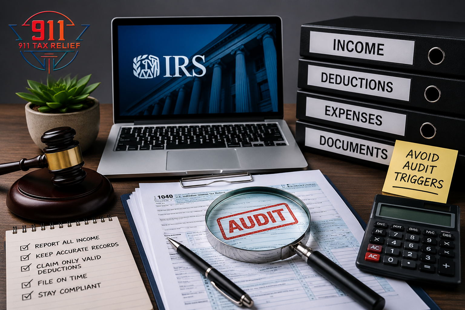 IRS Audit Taxation: Common IRS Audit Triggers You Must Avoid